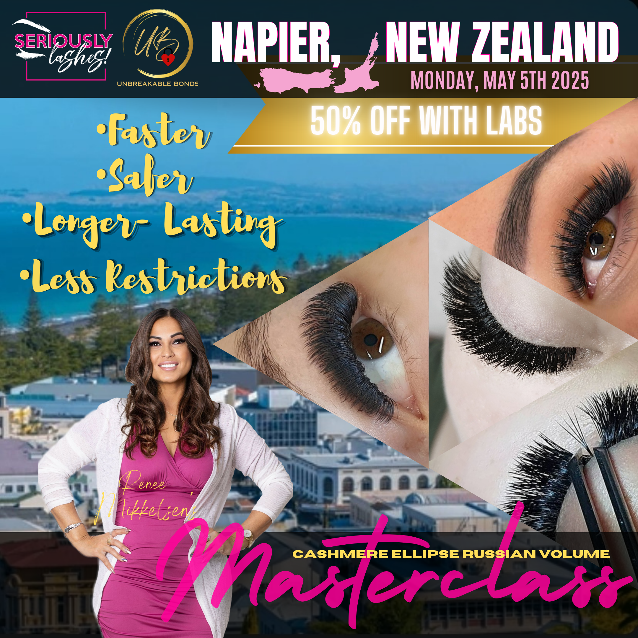 NAPIER - Cashmere Ellipse Russian Volume Masterclass MAY 5th 2025